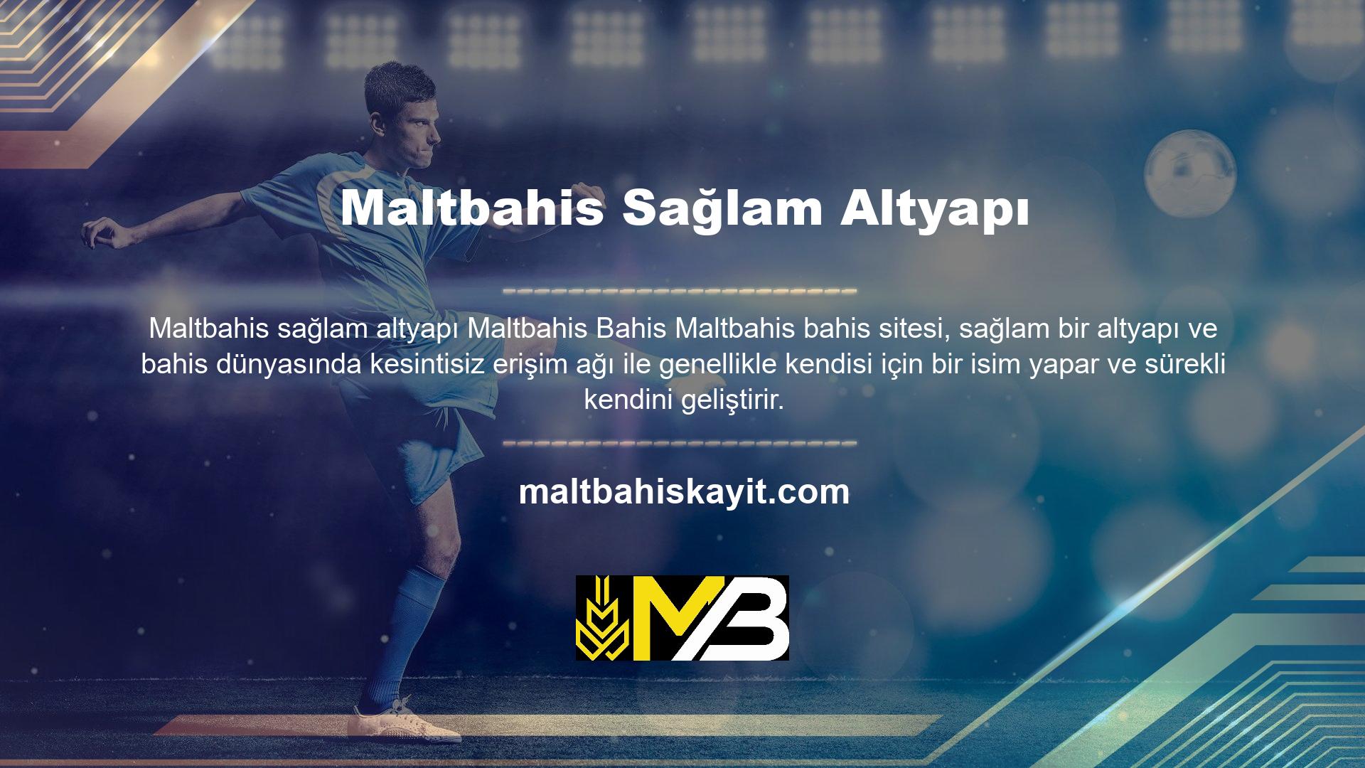 Maltbahis heyecan verici bonus teklifleri ve üyeler için özel erişim ile insanların dikkatini çeken yeni bahis siteleri eklemeye devam ediyor